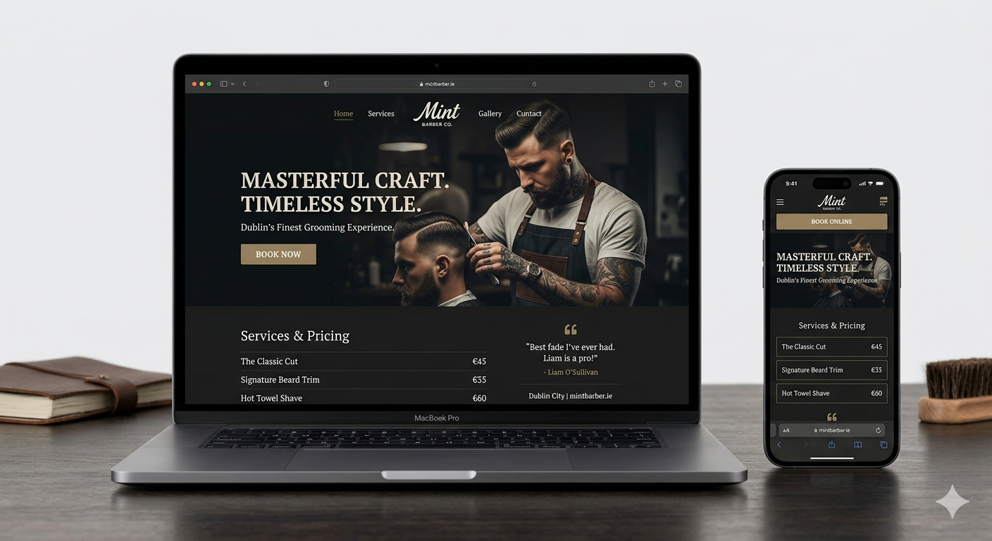 Barbershop Website